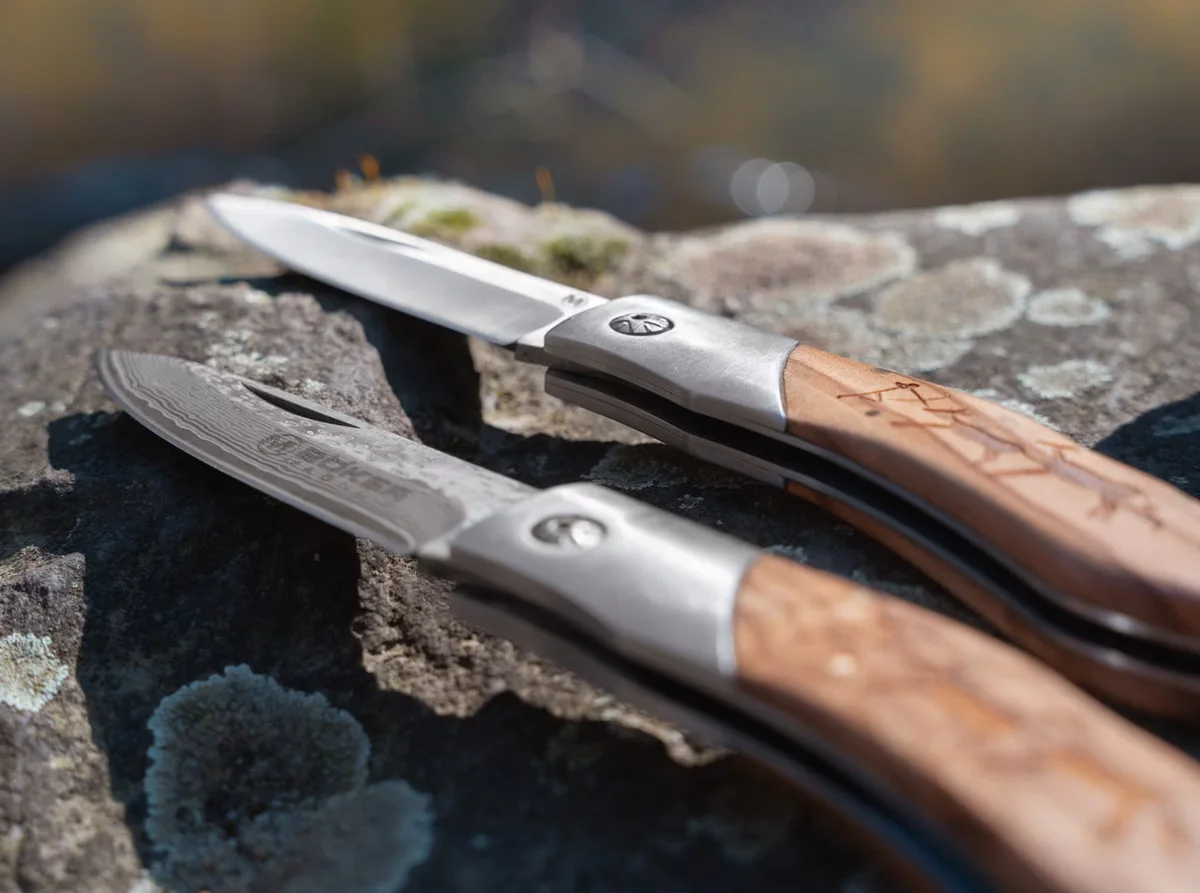 Nóż składany Boker Magnum Caveman Damast — zdjęcie 6