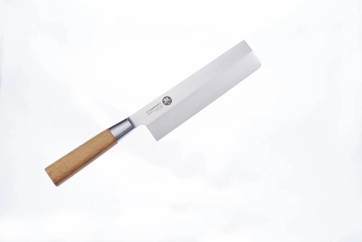 Suncraft MU BAMBOO Nóż Kuchenny Usuba do Warzyw 16.7 cm — zdjęcie 2