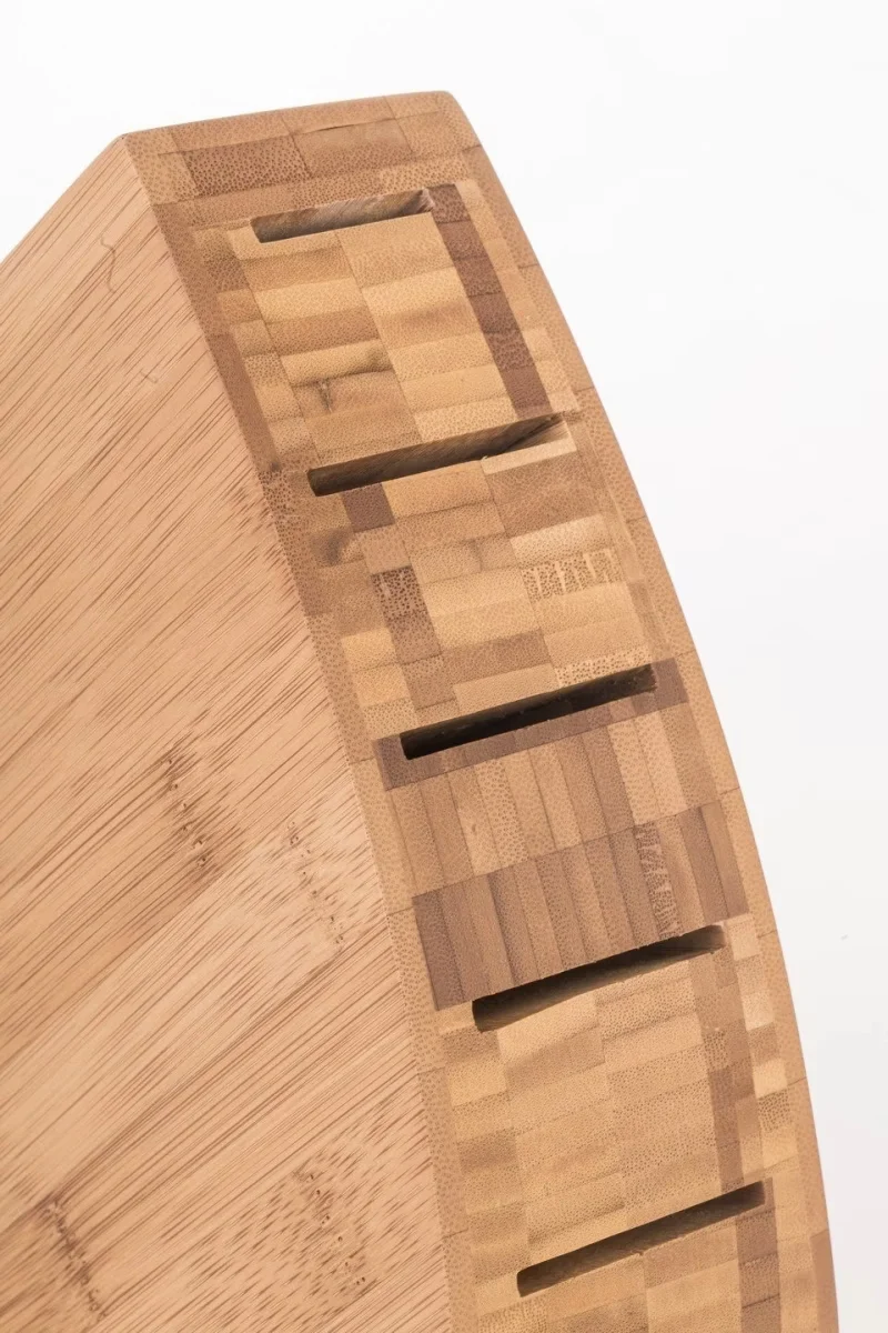Blok na noże Suncraft Bamboo [MU-201] — zdjęcie 2