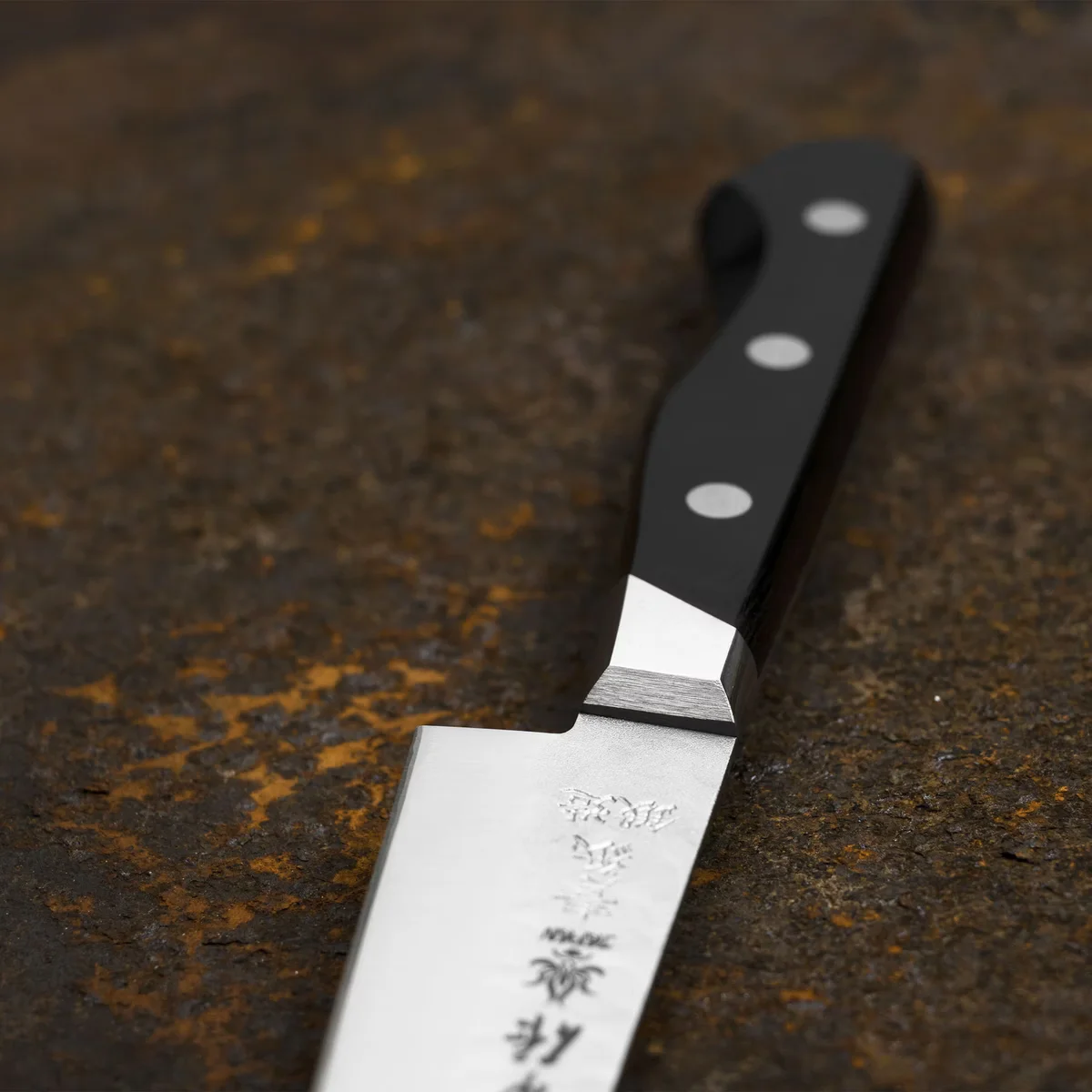 Kanetsune YH-3000 Nóż uniwersalny Petty Aogami#2/SS 13,5 cm — zdjęcie 6