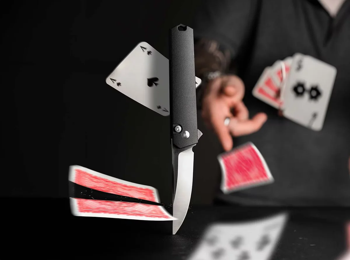 Nóż Böker Solingen Kwaiken Compact Button Lock — zdjęcie 3