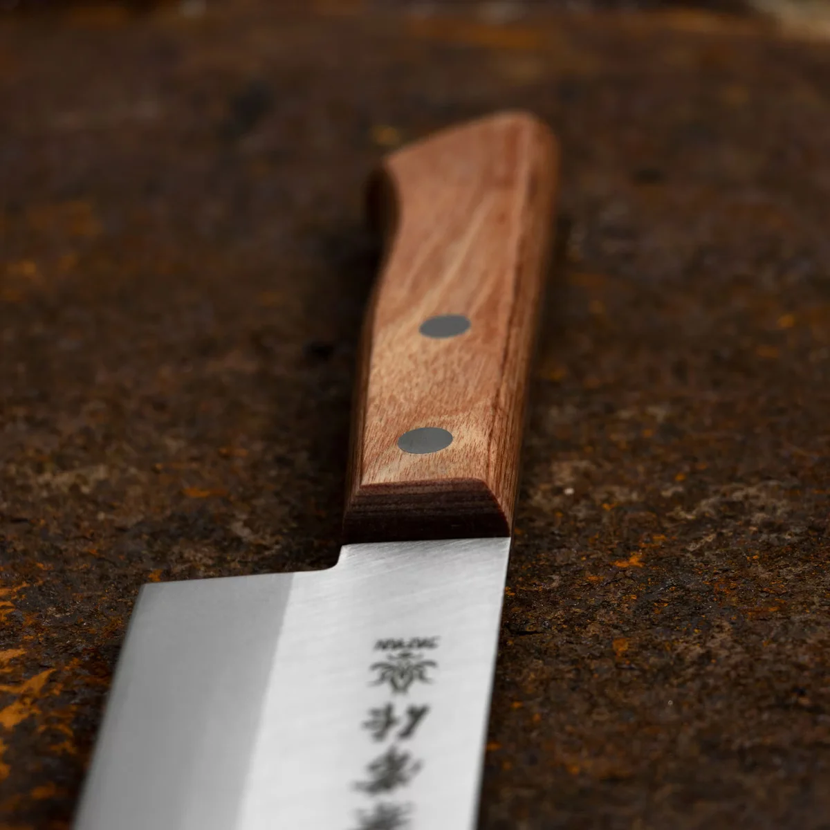 Kanetsune 510 Shiro-2/SS Nóż Nakiri 16,5 cm — zdjęcie 9