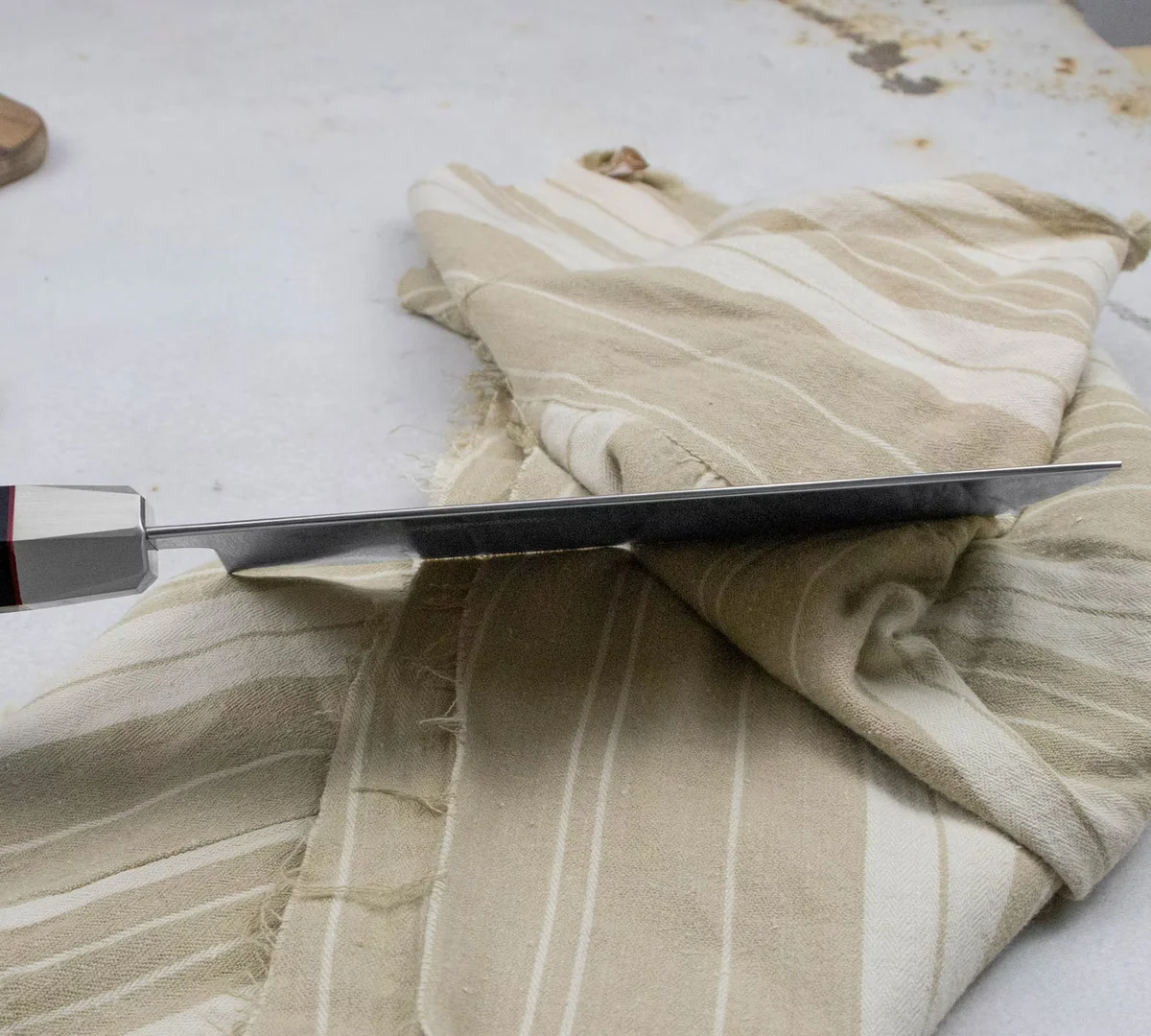 Mcusta Zanmai Splash Damascus VG-10 Chiński Nóż do Siekania 18 cm — zdjęcie 6