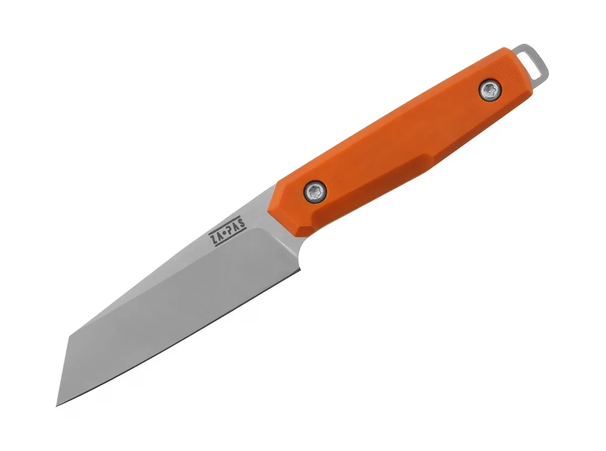Nóż ze stałym ostrzem ZA-PAS Geo G10 Orange, długość całkowita 19 cm