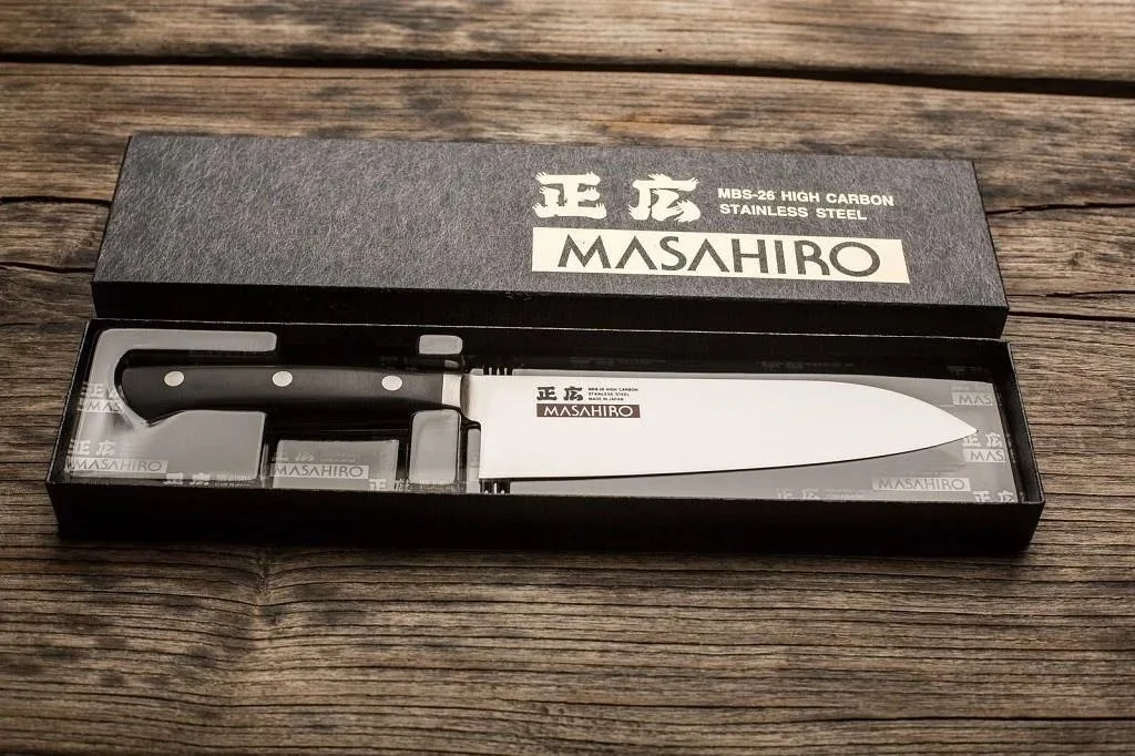 Masahiro MV-H Santoku 17.5 cm — zdjęcie 5