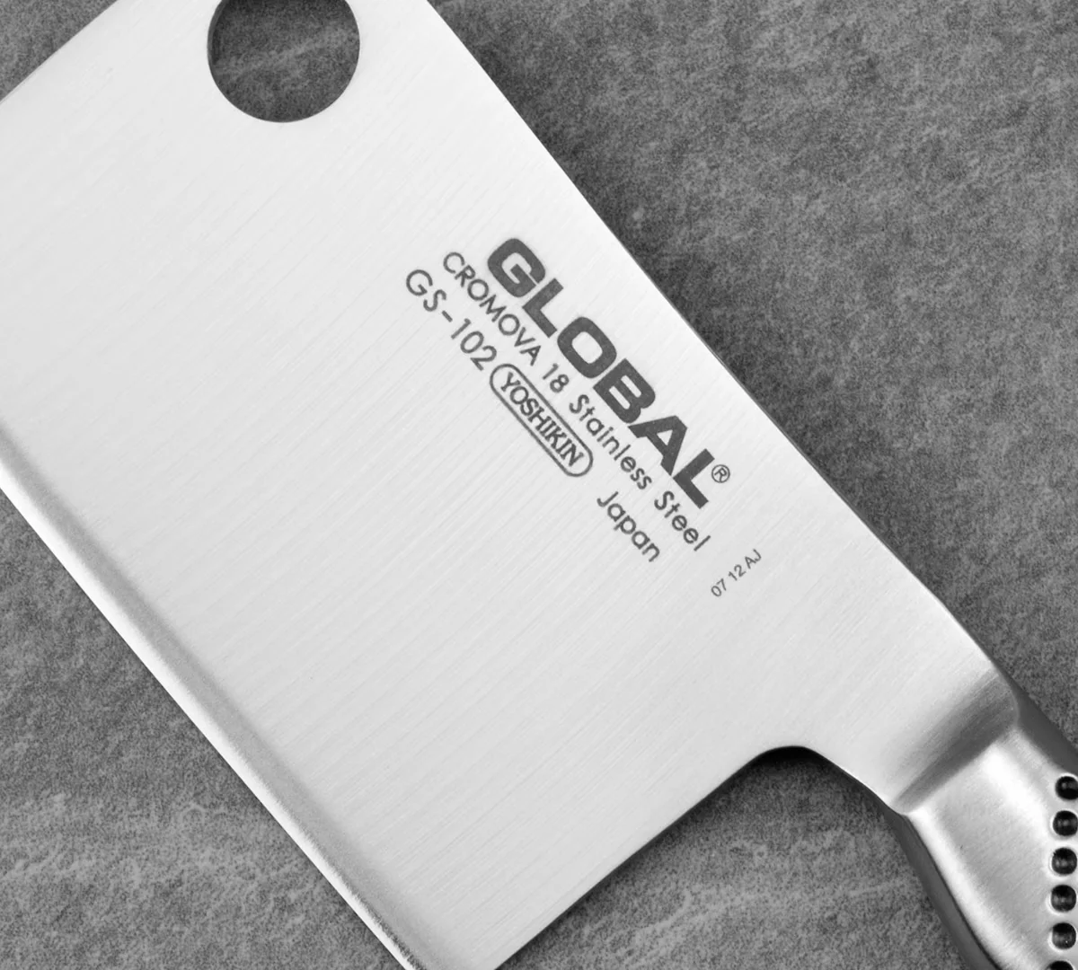 Global GS-102 Mini tasak do sera i ziół 8 cm — zdjęcie 3
