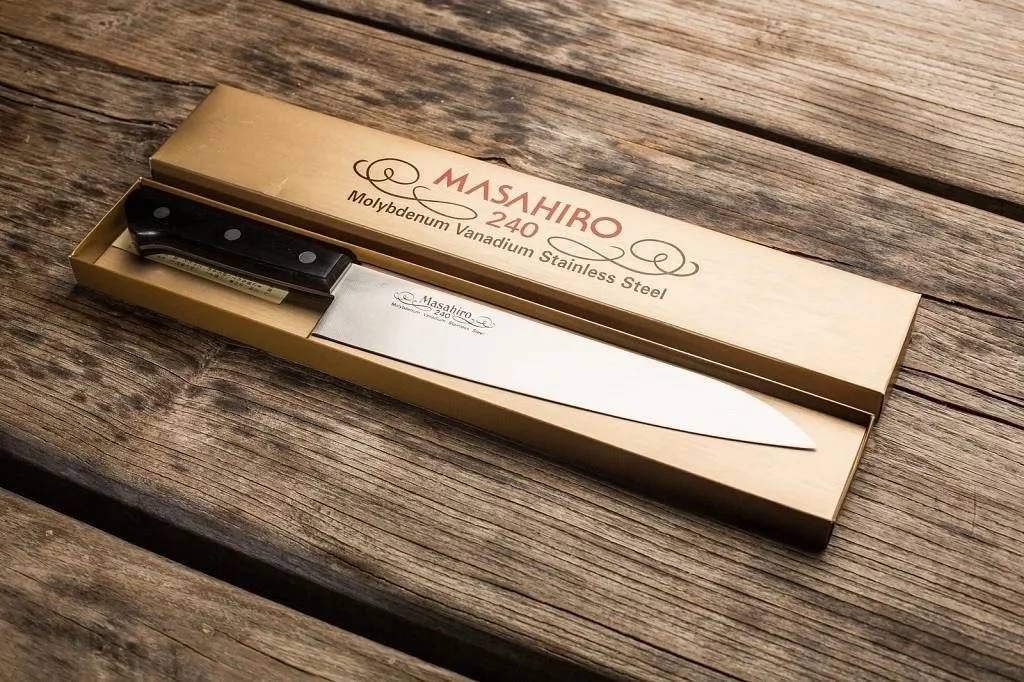 Masahiro BWH Nóż Szefa Kuchni 27 cm — zdjęcie 6