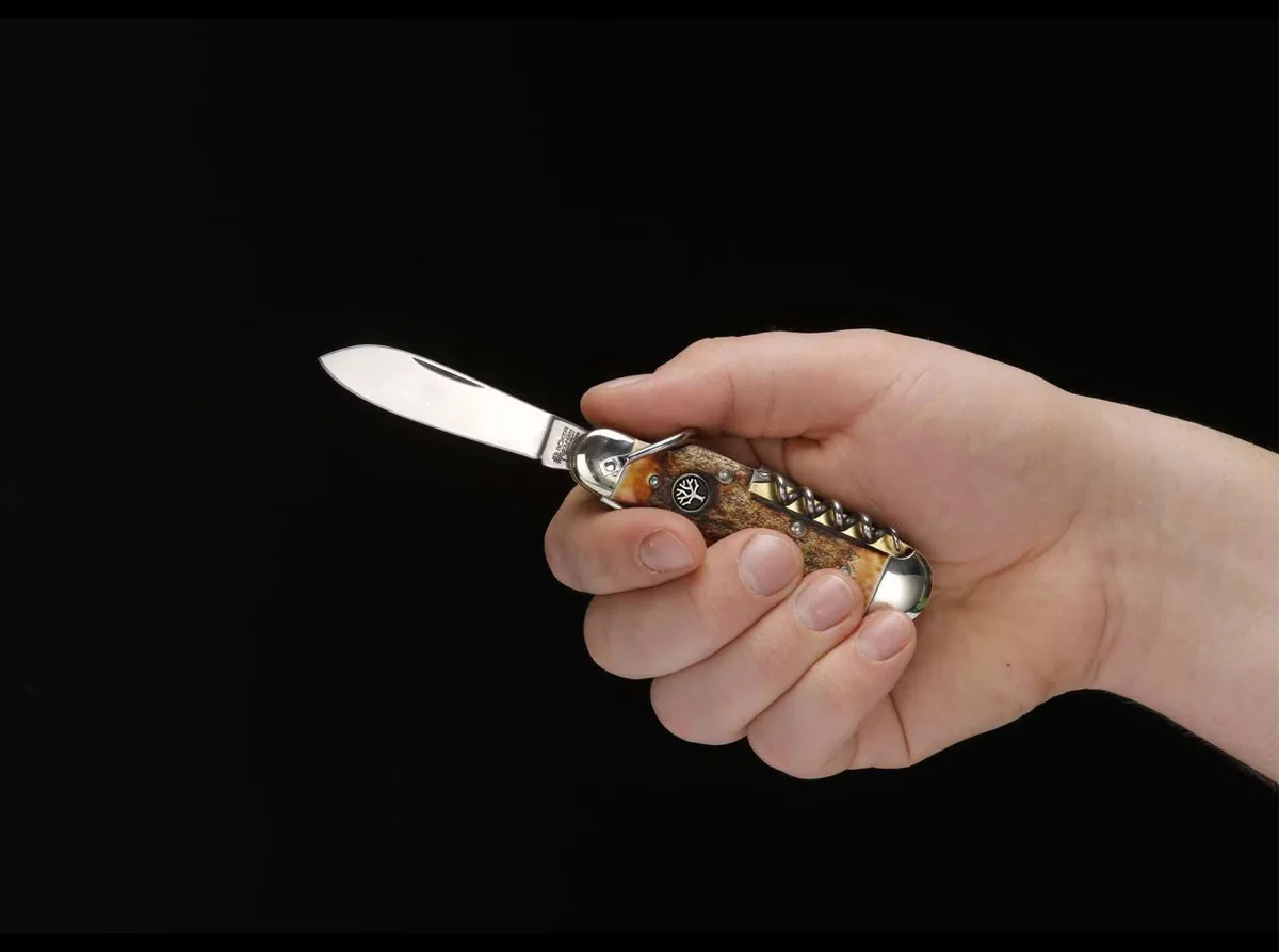 Scyzoryk Böker Sportmesser Hirschhorn — zdjęcie 5