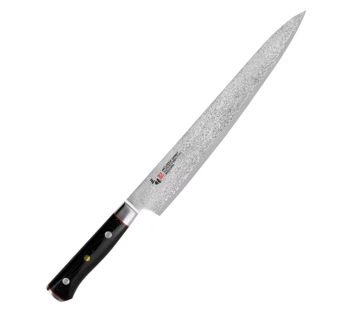 Mcusta Zanmai VG-10 Pro Zebra Nóż Sujihiki 27 cm