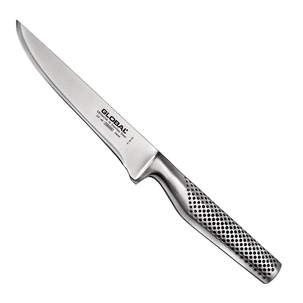 Global GF-40 Europejski Nóż Kuchenny do Trybowania 15 cm
