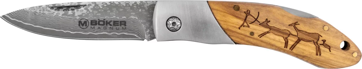 Nóż składany Boker Magnum Caveman Damast — zdjęcie 8