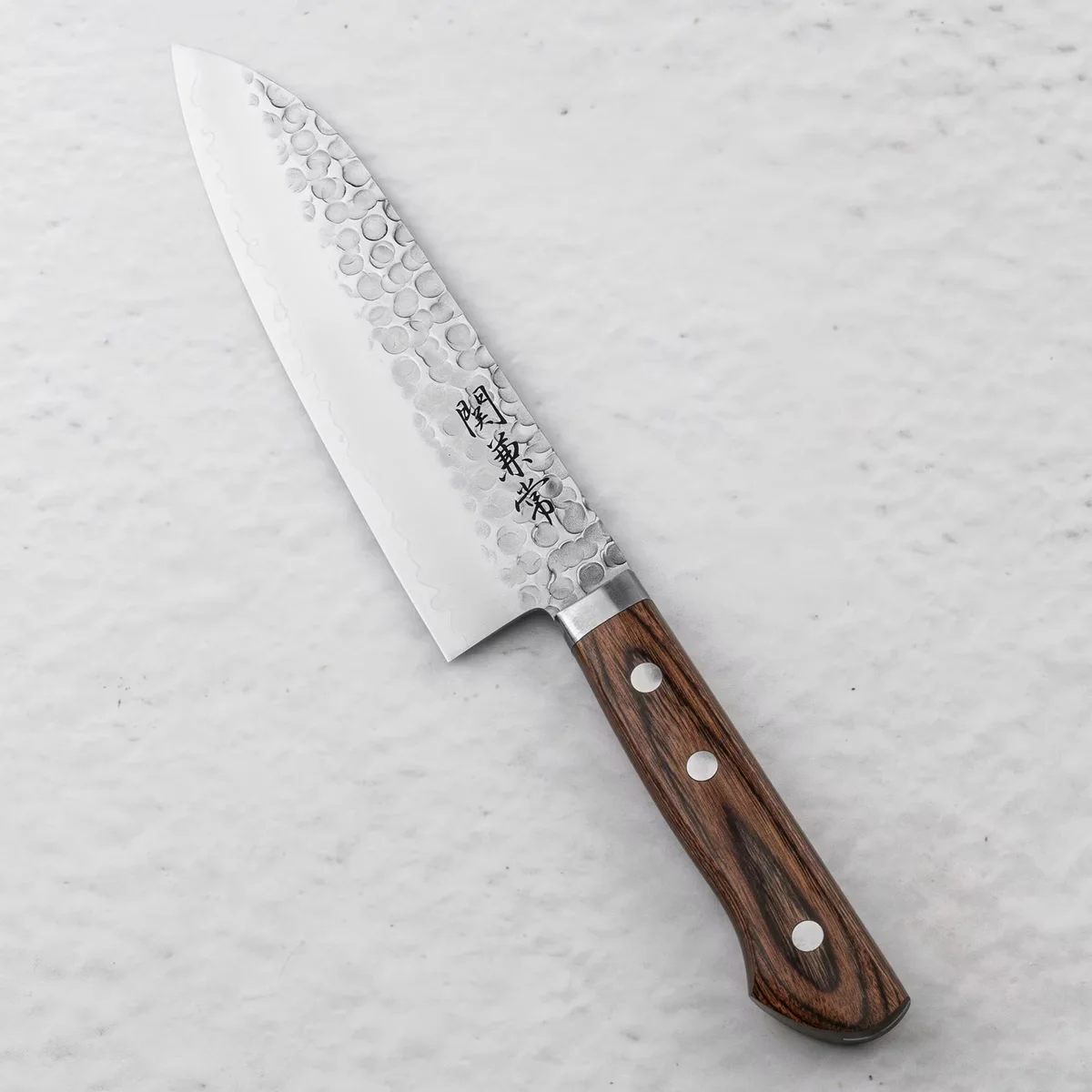Kanetsune Seki 940 VG-1 Mahogany Nóż Santoku 16,5 cm — zdjęcie 5