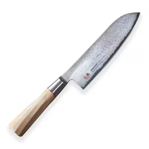 Suncraft Senzo twisted nóż santoku 167mm