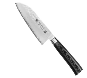 Tamahagane Tsubame Black VG-5 Nóż Santoku 12cm