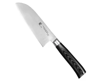 Tamahagane SAN Black VG-5 Nóż Santoku 12cm